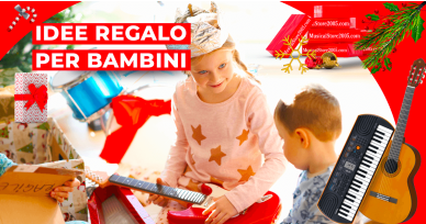 Strumenti musicali come idee regalo per bambini e ragazzi 