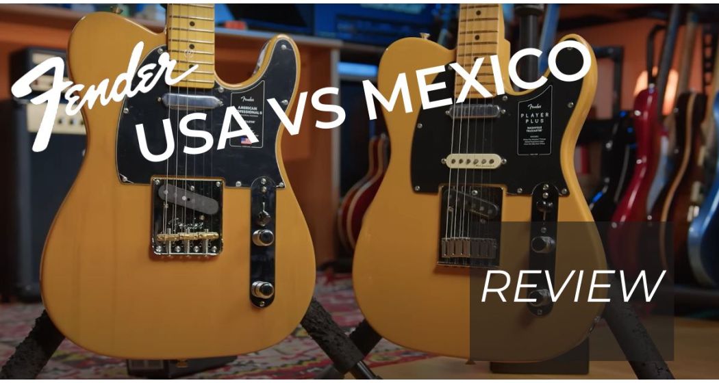 Fender Telecaster: American Professional II vs Player Plus, recensione, pareri e confronto