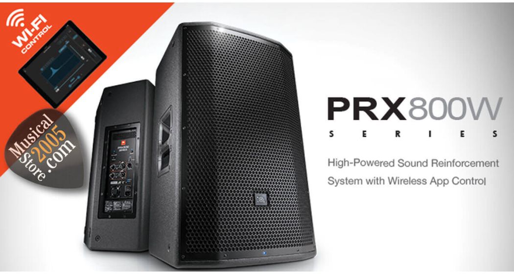 Nuova serie JBL PRX 800 con controllo Wireless