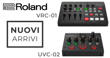 Mixer Video: Roland UVC-02 e Roland VRC-01 