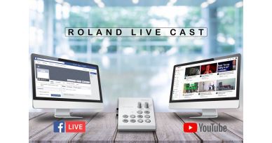 Come fare video live su Facebook o Youtube? Con il  Roland Live Cast 