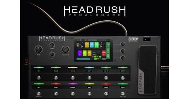 Il suono perfetto con un semplice tocco della Pedalboard Headrush