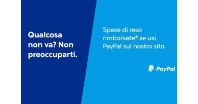 Rimborso su reso Paypal