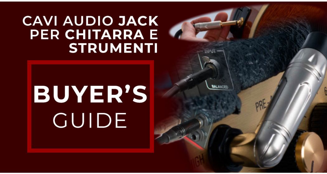 I migliori cavi audio jack per chitarra e strumenti