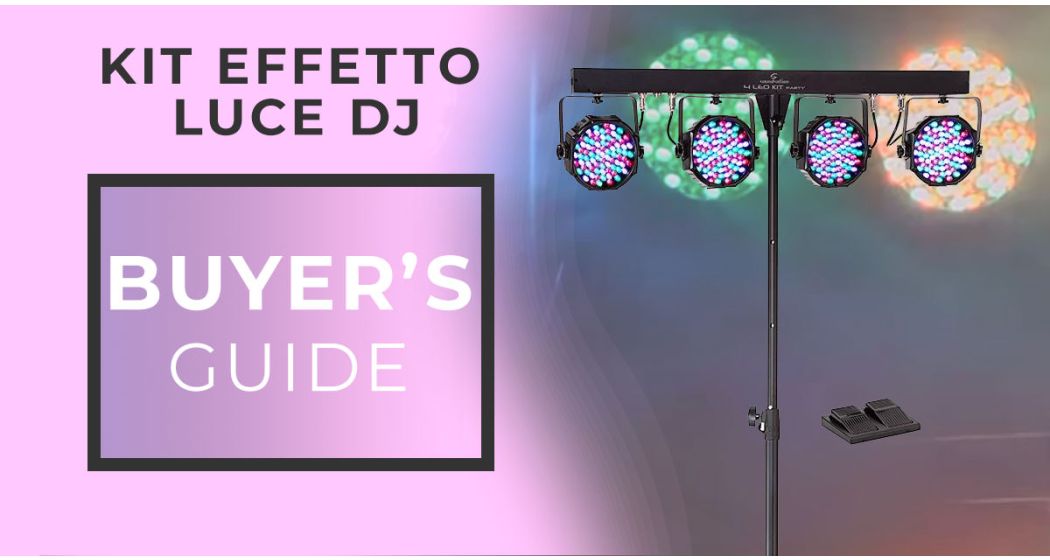 KIT effetto luce DJ - Set Luci per Feste Discoteca