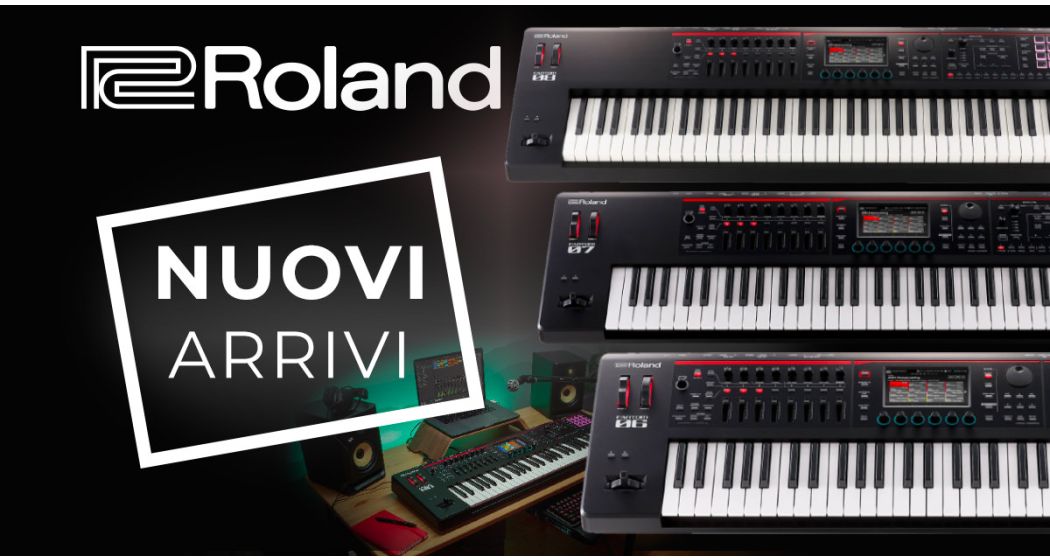 Nuovi sintetizzatori Roland Fantom serie-0