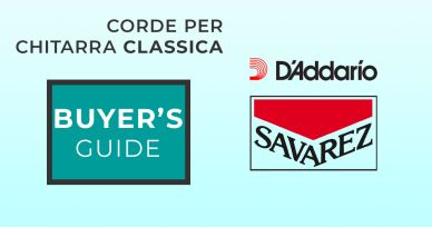 Corde chitarra classica D'Addario e Savarez