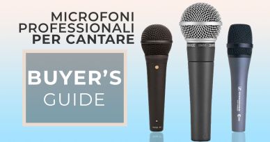 Microfoni professionali per cantare