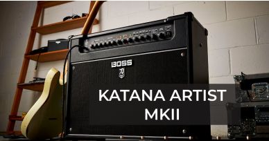 Il nuovo amplificatore Boss Katana Artist MKII: recensione e prezzi 