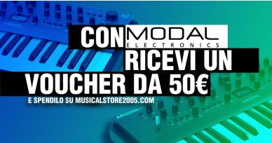 Con Modal Electronics ricevi un voucher da 50€ 