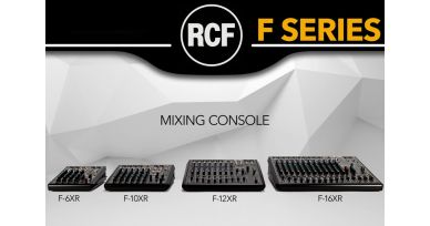 Nuovi Mixer RCF F Series