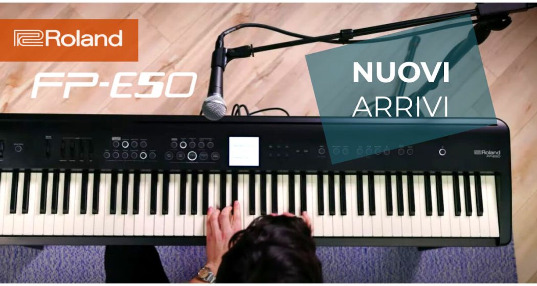 Recensione del nuovo digital piano Roland FP-E50