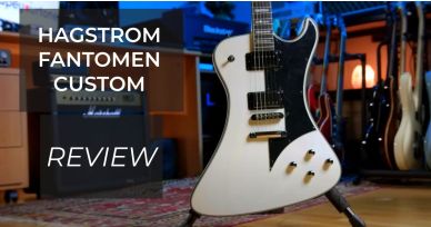 Le recensione della Hagstrom Fantomen: una chitarra dall'estetica particolare