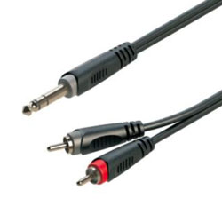 Jack 6,3 mm - Câbles RCA