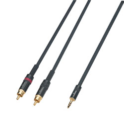 Jack 3,5 mm - Câbles RCA