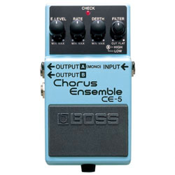 Chorus - Flanger - Phaser pour Basse Électrique