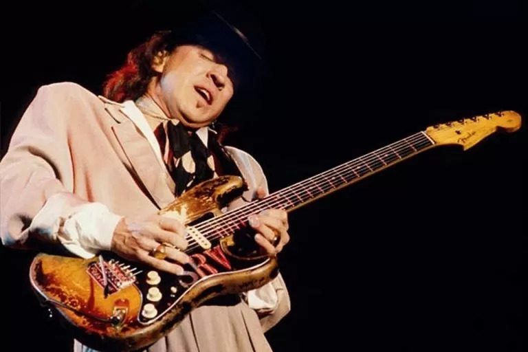 Stevie Ray e la sua chitarra Number One