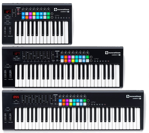 novation launchkey serie mk2 tastiera controller midi usb